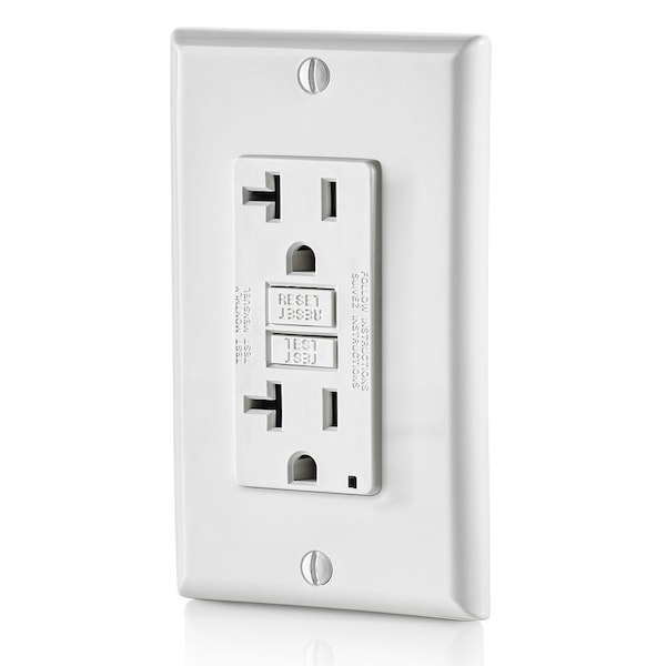20 A self-test TR GFCI outlet
